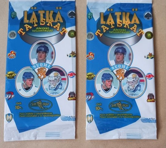 Lätkätatskat # 2, 2 pakettia (4 tatskaa)