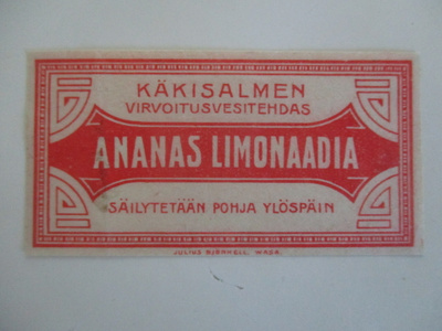 KÄKISALMEN VIRVOITUSJUOM. ANANAS LIMONAADIA (W-S2)