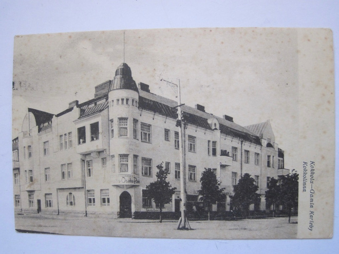 VANHA Postikortti Kokkola 1916 Venäjän Sensuuri