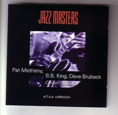 cd, Pat Metheny, B.B. King, Dave Brubeck - Jazz Masters [blu