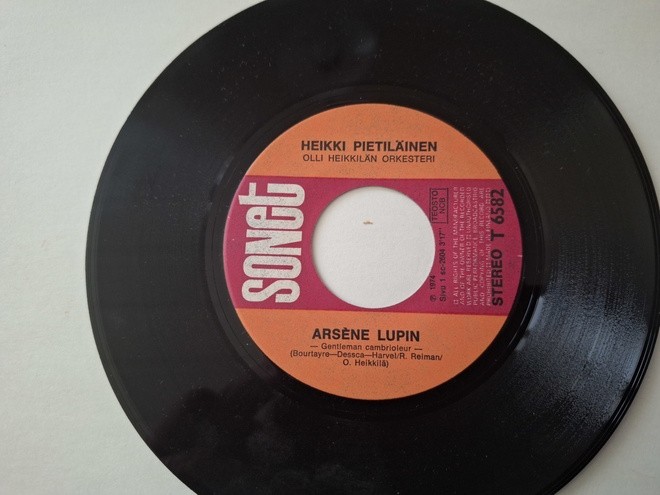 HEIKKI PIETILÄINEN - ARSENE LUPIN 7 " Single