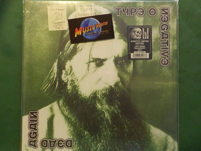 TYPE O NEGATIVE - DEAD AGAIN - GREEN VINYLS EU 2023 M/M 2LP