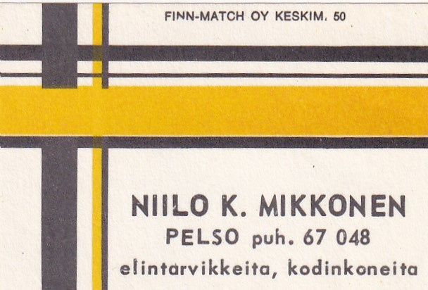 Pelso, Niilo K. Mikkonen    b595