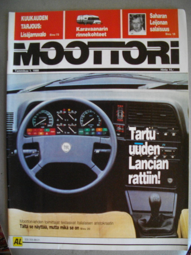 Moottori lehti Nro 1/1988 (17.3)