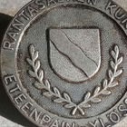 Hopeavärinen merkki Rantasalmen kunta - pikkukuva 3