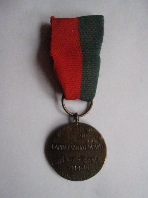 Lapin evakkotaival 1944-45 mitali