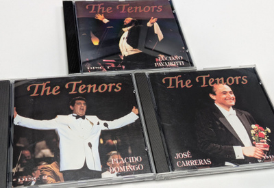 The Tenors (3CD) MINT!! Luciano Pavarotti Carreras Domingo