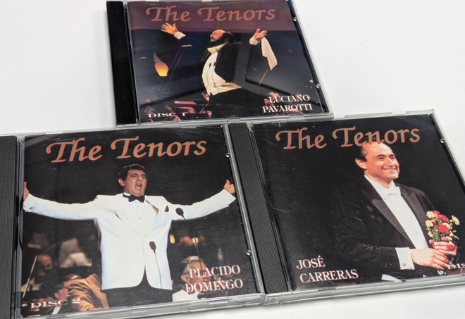 The Tenors (3CD) MINT!! Luciano Pavarotti Carreras Domingo
