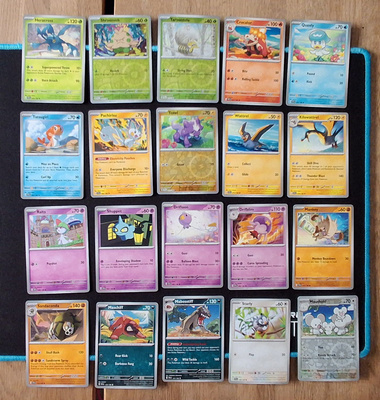 Scarlet & Violet base set Pokemon kortit 20kpl (#119)