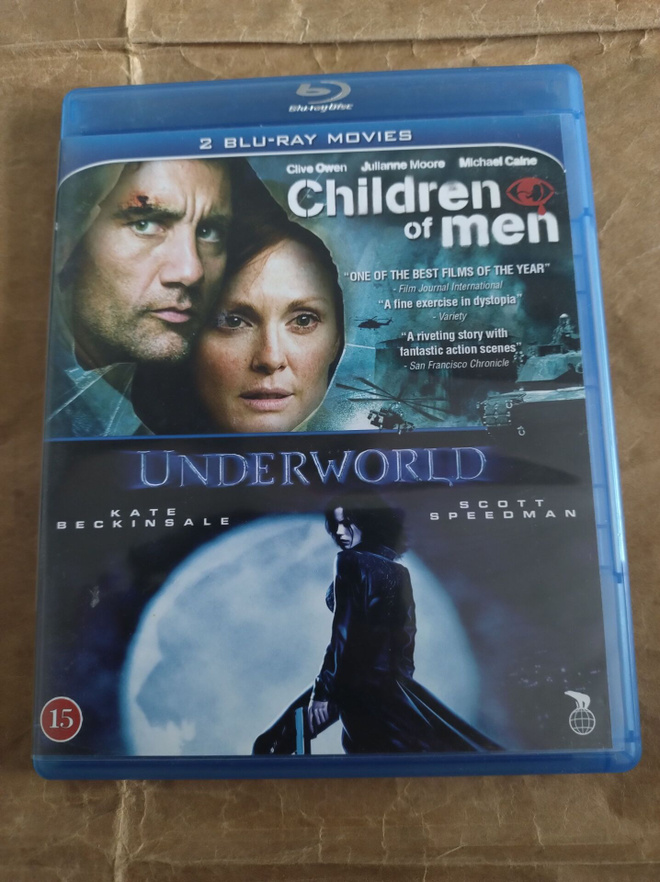 Children of men / Underworld (Bluray) (2 levyä)