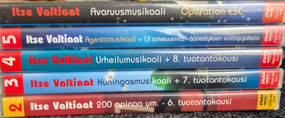 Itse valtiaat 5 Kpl -DVD
