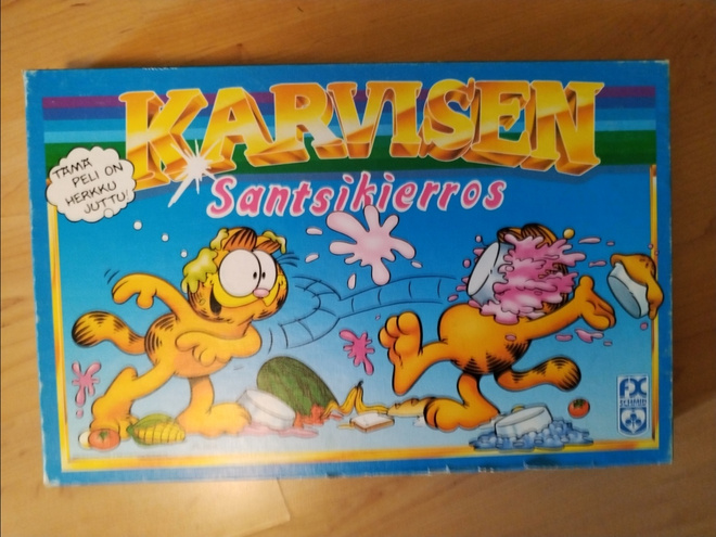 Karvinen sanstsikierros lautapeli (1988)