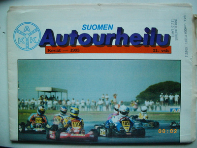 Suomen Autourheilu - kevät 1993 (25.10)