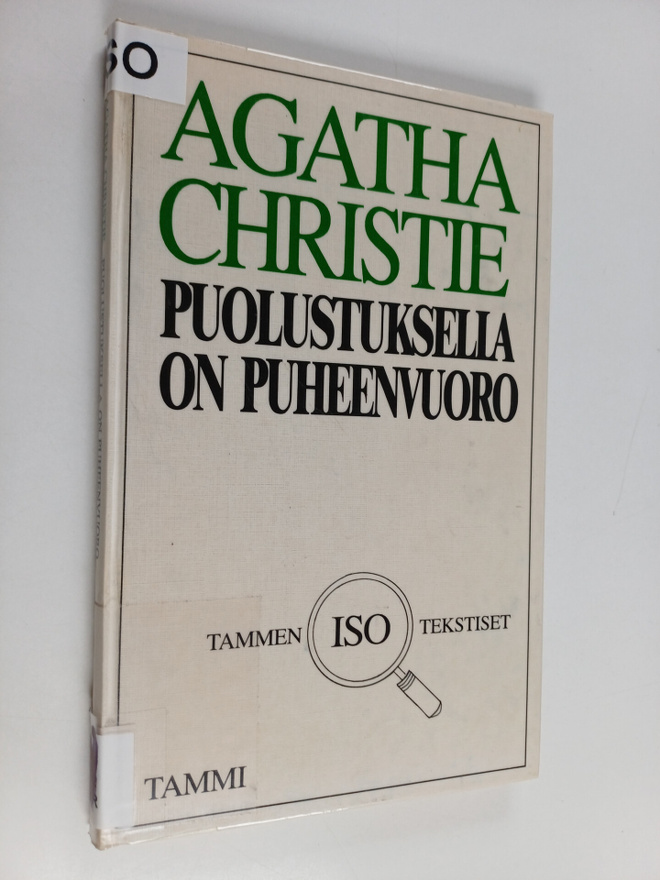 Agatha Christie : Puolustuksella on puheenvuoro