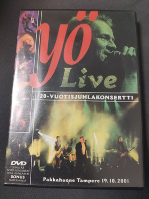 Yö 20-vuotisjuhlakonsertti live dvd