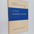 Olav Ahlbäck : Svenskan i Finland - pikkukuva 1