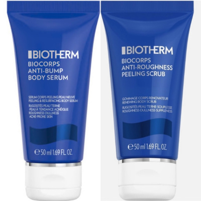 2kpl Matkakoko Biotherm Vartalonhoito 50ml + 50ml