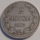 Hopea 2 markka vuodelta 1906. - pikkukuva 1