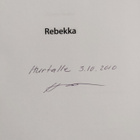 Hanna Isoaho : Rebekka (signeerattu, tekijän omiste) - pikkukuva 3