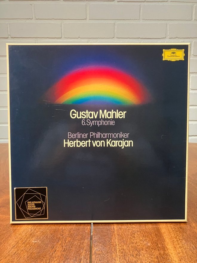 Berliner Philharmoniker Herbert von Karajan 2-LP boksi