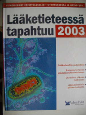 Valitut Palat: Lääketieteessä tapahtuu 2003.