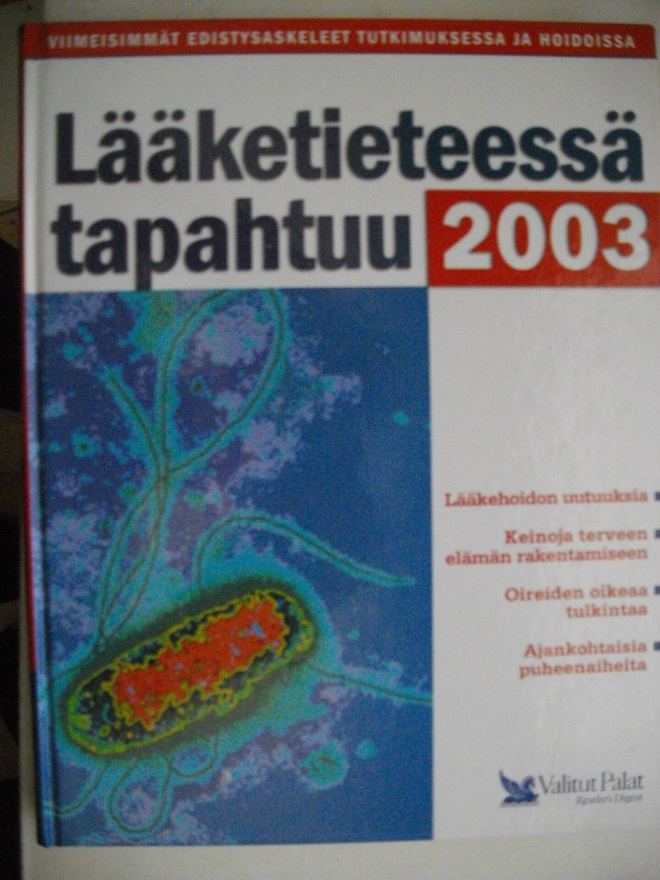 Valitut Palat: Lääketieteessä tapahtuu 2003.