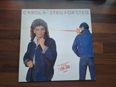 CAROLA - STEG FÖR STEG . LP
