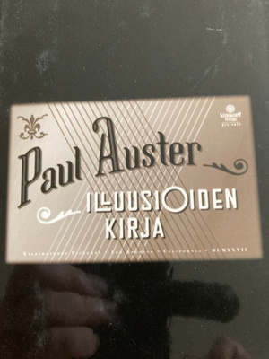PAUL AUSTER: ILLUUSIOIDEN KIRJA