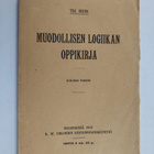 Thiodolf Rein : Muodollisen logiikan oppikirja - pikkukuva 1