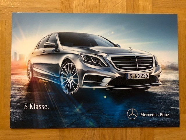Esite Mercedes S-luokka W222, 2013