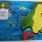 Pohjoismaat - Postipankin karttakortti 1970-luvulta, ei p. - pikkukuva 1
