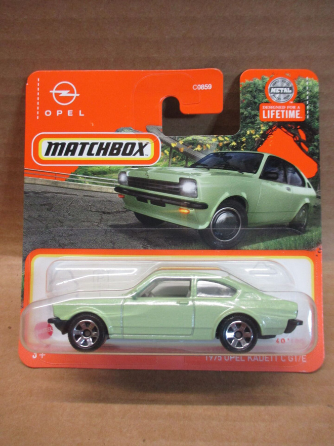 Opel Kadett GT/E, Matchbox