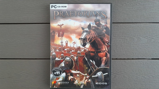 PC CD: Praetorians peli (2003)