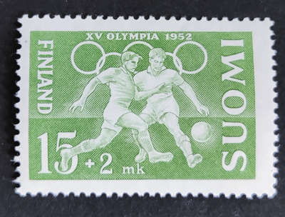 1952 XV Olympia 1952 15+2mk **