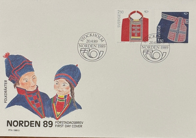 Ensipäiväkuori, FDC 1989:5 SVERIGE