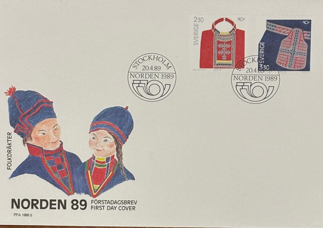 Ensipäiväkuori, FDC 1989:5 SVERIGE