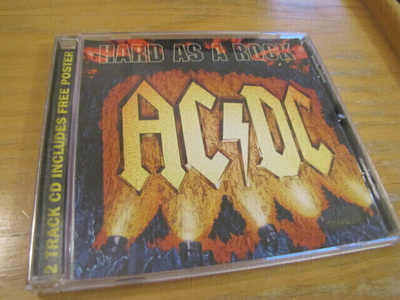 AC/DC hard as a rock cd single saksa 1995