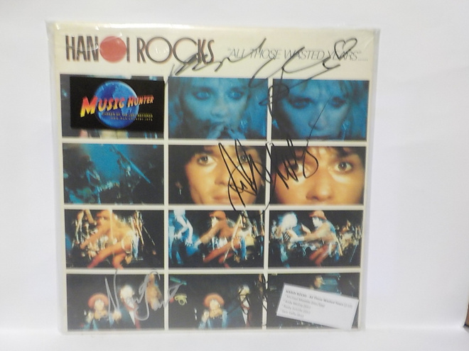 HANOI ROCKS - ALL THOSE WASTED YEARS 2LP + 4 NIMMARIT!!!