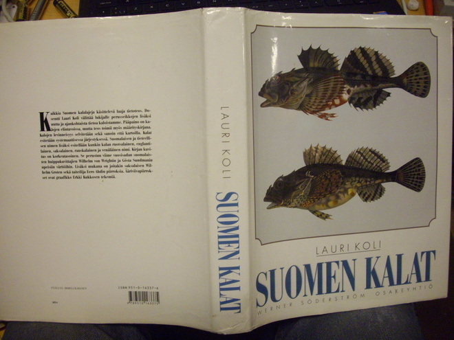 Lauri Koli : Suomen kalat ( 1 p. 1990 ) Sis. postikulut