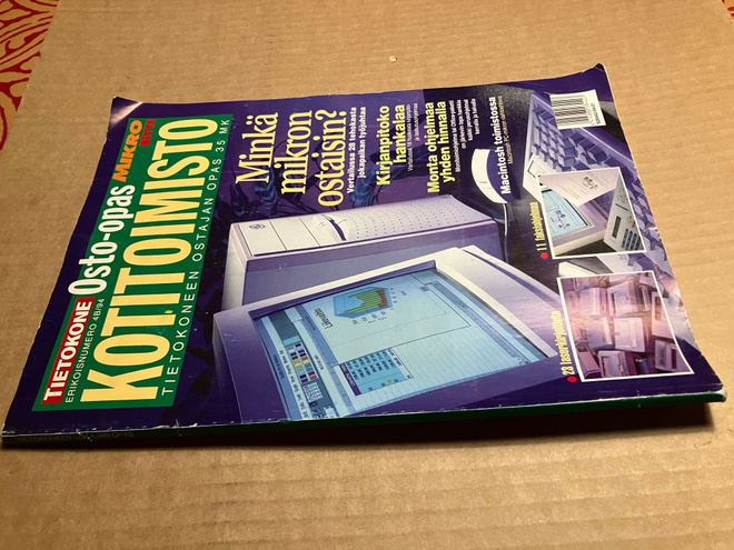 TIETOKONE MIKROBITTI OSTAJAN OPAS 4B/1994 HYVÄ