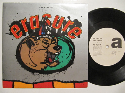 Erasure The Circus (Remix) 7" sinkku