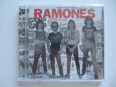Ramones Eaten Alive-4 Acres, Utica, NY November 14, 1977 CD
