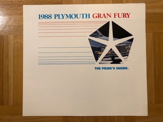 Esite Plymouth Gran Fury 1988
