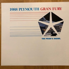Esite Plymouth Gran Fury 1988 - pikkukuva 1