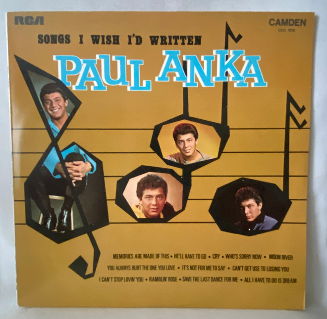 Paul Anka - Songs I wish I’d written, LP