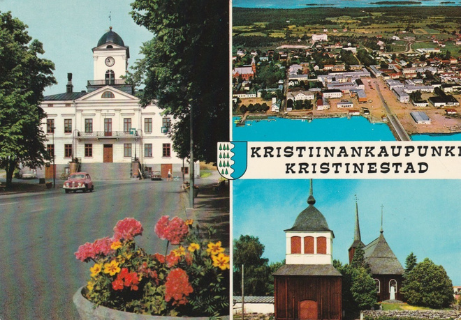 KIRKKOKORTTI - KRISTIINANKAUPUNGIN VANHAKIRKKO - 1
