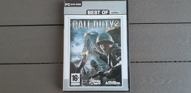 PC DVD: Call Of Duty 2 peli (2005)