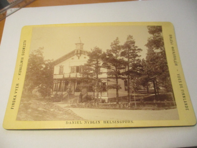 Hanko ? Dyblinin kabinettikuva 16x11cm 1894