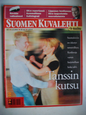 Suomen Kuvalehti Nro 22/2001 (26.11)
