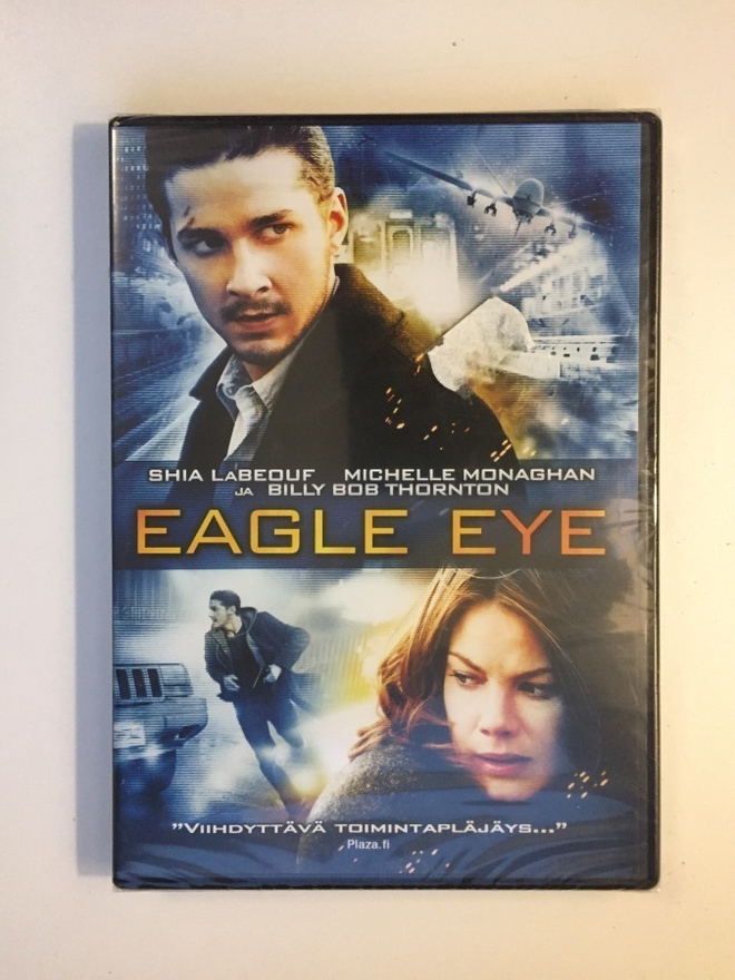 Eagle Eye (2008) Shia LaBeouf, Michelle Monaghan [UUSI!] DVD
